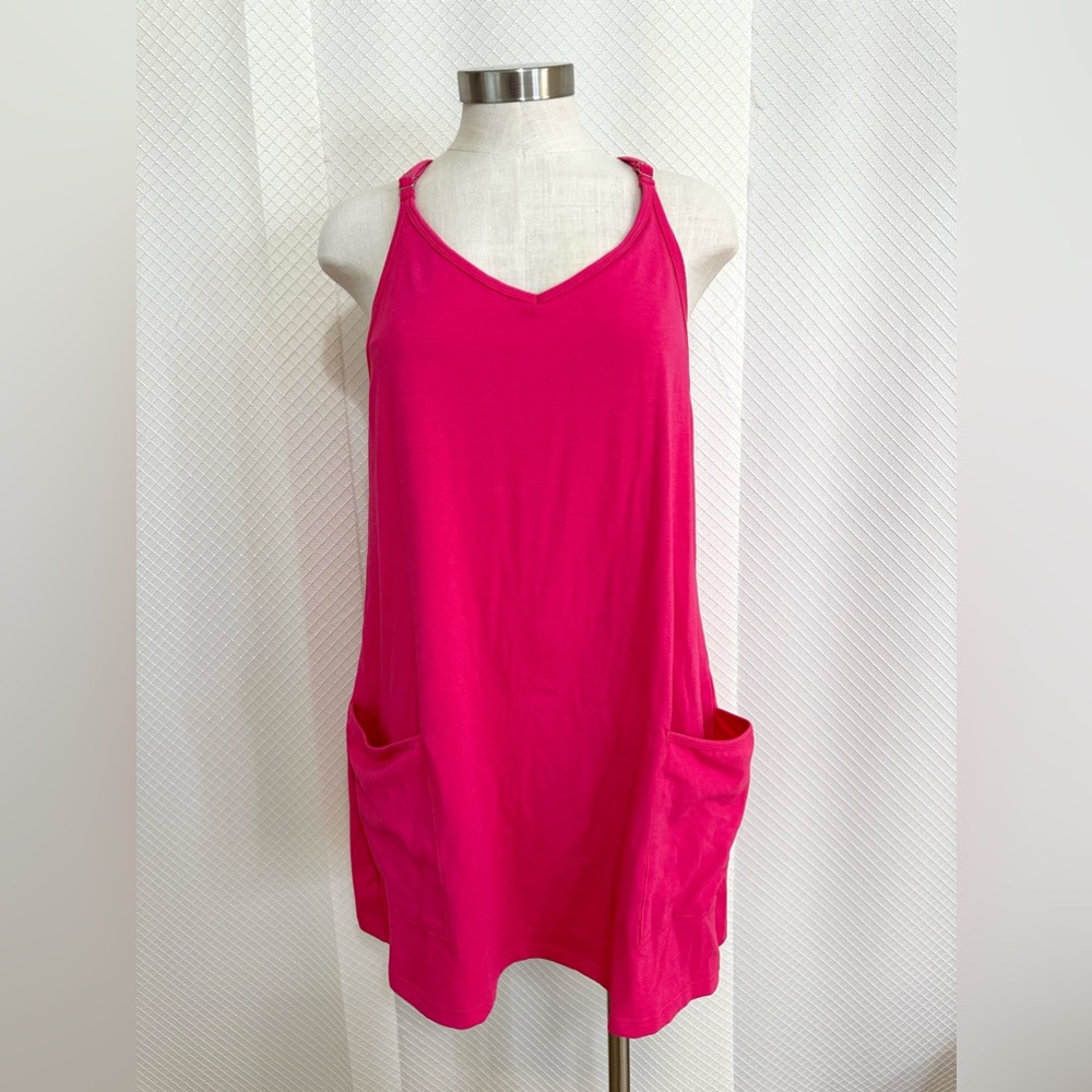 Pink workout dress/romper | Size L
